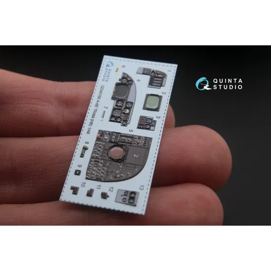 Quinta QD48166 - 1/48 3D-Printed interior for A-6E TRAM Intruder (HobbyBoss kit)