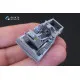 Quinta QD48167 - 1/48 3D-Printed & Coloured Interior for F-16A (Kinetic Kit)