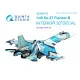 Quinta QD48170 - 1/48 3D-Printed & Coloured Interior for Su-27 (KittyHawk Kit)
