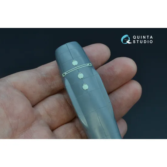 Quinta QD48174 - 1/48 3D-Printed coloured interior for Albatros D.III Eduard