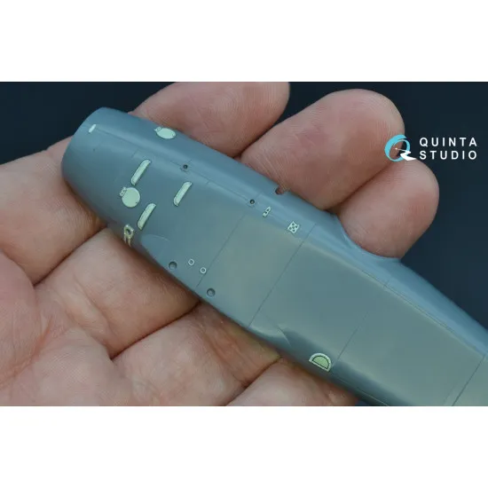 Quinta QD48174 - 1/48 3D-Printed coloured interior for Albatros D.III Eduard