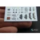 Quinta QD48176 - 1/48 3D-Printed interior for Bf 109E-1 (Wingsy kits)