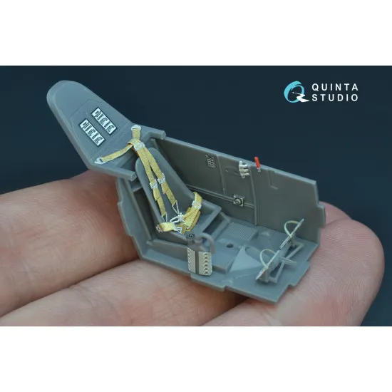 Quinta QD48176 - 1/48 3D-Printed interior for Bf 109E-1 (Wingsy kits)