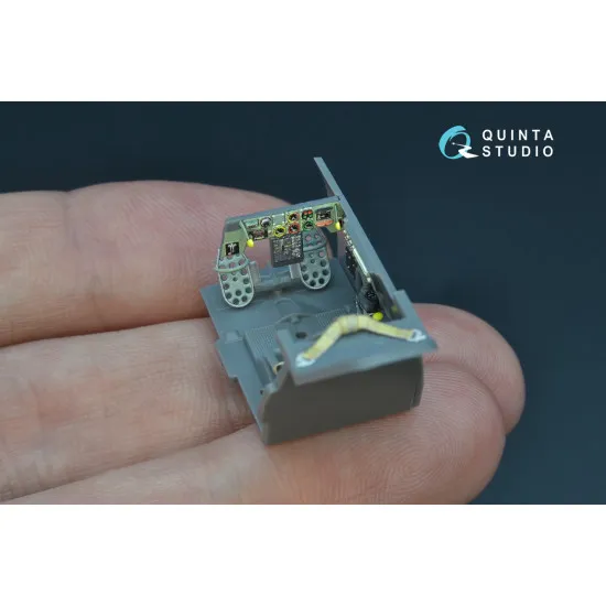 Quinta QD48176 - 1/48 3D-Printed interior for Bf 109E-1 (Wingsy kits)