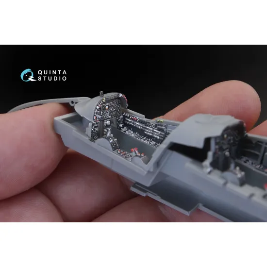 Quinta QD48179 - 1/48 3D-Printed & Coloured Interior IA 58 Pucara Kinetic