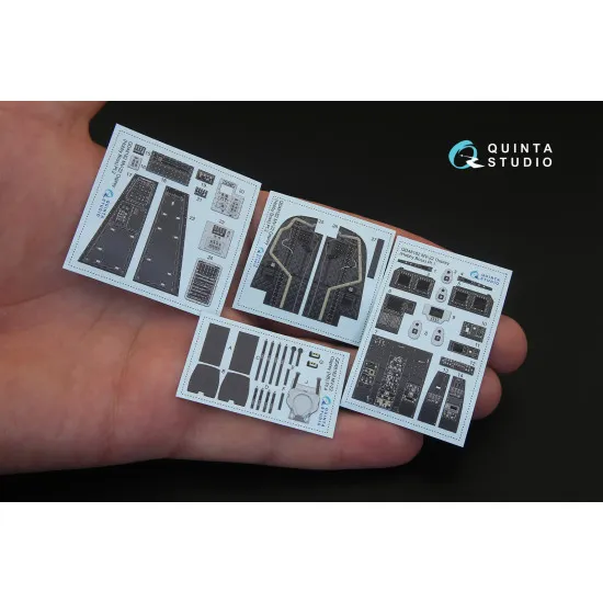 Quinta QD48182 1/48 3D Printed and Coloured Interior for MV-22 Osprey HobbyBoss