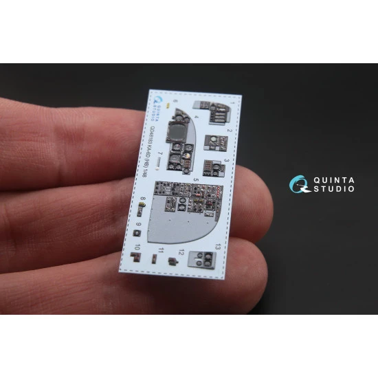 Quinta QD48183 - 1/48 KA-6D Intruder 3Dinterior(for conversion from HobbyBoss) Quinta QD48183 - 1/48 KA-6D Intruder 3Dinterior(for conversion from HobbyBoss)