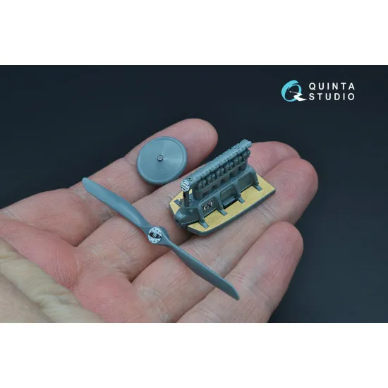 Quinta QD48187 - 1/48 3D-Printed interior for Albatros D.III OEFFAG (Eduard kit) Quinta QD48187 - 1/48 3D-Printed interior for Albatros D.III OEFFAG (Eduard kit)