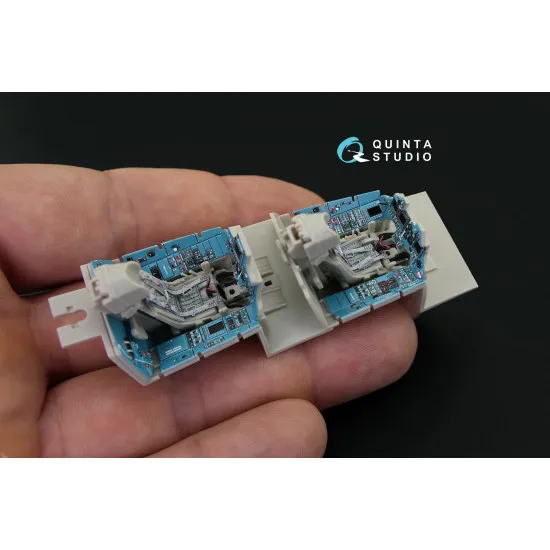 Quinta QD48188 - 1/48 Su-30SM 3D-Printed & coloured interior for KittyHawk kit