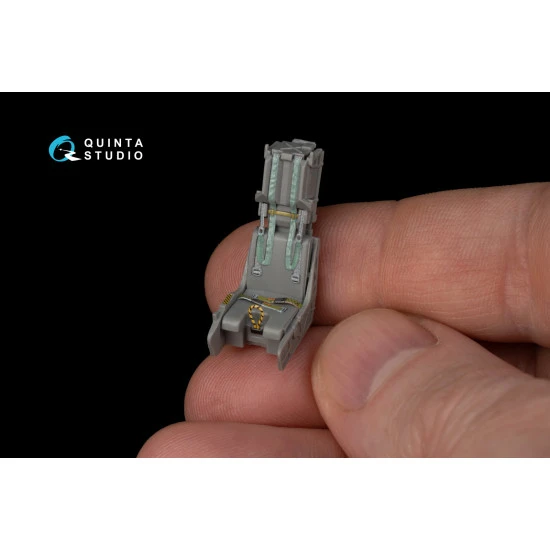 Quinta QD48198 - 1/48 3D-Printed & coloured interior F/A-18E Meng kit