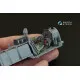 Quinta QD32004 - 1/32 3D-Printed coloured interior for P-51D Late Tamiya kit