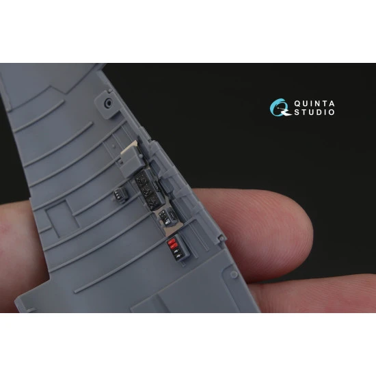 Quinta QD32015 - 1/32 3D Interior for F4U-1 Corsair (Bird cage) (Tamiya kit)