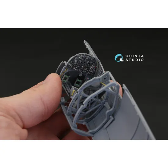 Quinta QD32019 - 1/32 3D-Printed coloured interior Spitfire Mk.VIII (Tamiya)