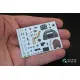Quinta QD32020 - 1/32 3D Printed Coloured Interior for Spitfire Mk.XVl Tamiya Quinta QD32020 - 1/32 3D Printed Coloured Interior for Spitfire Mk.XVl Tamiya