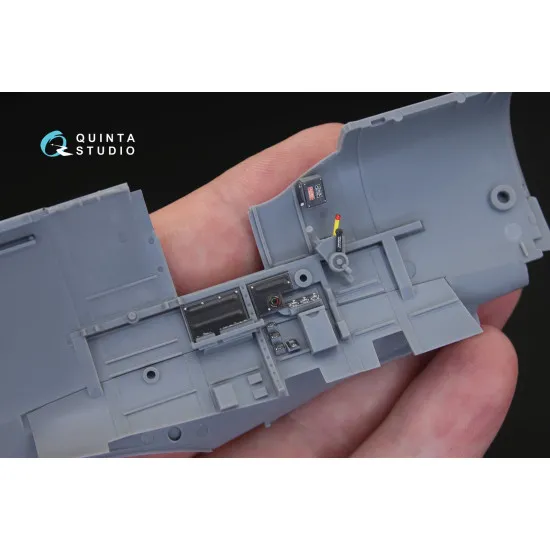 Quinta QD32020 - 1/32 3D Printed Coloured Interior for Spitfire Mk.XVl Tamiya Quinta QD32020 - 1/32 3D Printed Coloured Interior for Spitfire Mk.XVl Tamiya
