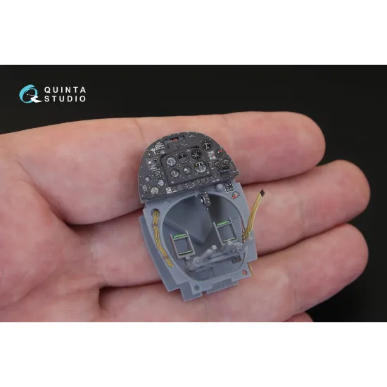 Quinta QD32020 - 1/32 3D Printed Coloured Interior for Spitfire Mk.XVl Tamiya Quinta QD32020 - 1/32 3D Printed Coloured Interior for Spitfire Mk.XVl Tamiya