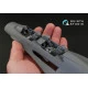 Quinta QD32023 - 1/32 3D-Printed coloured interior for F-16D Academy kit