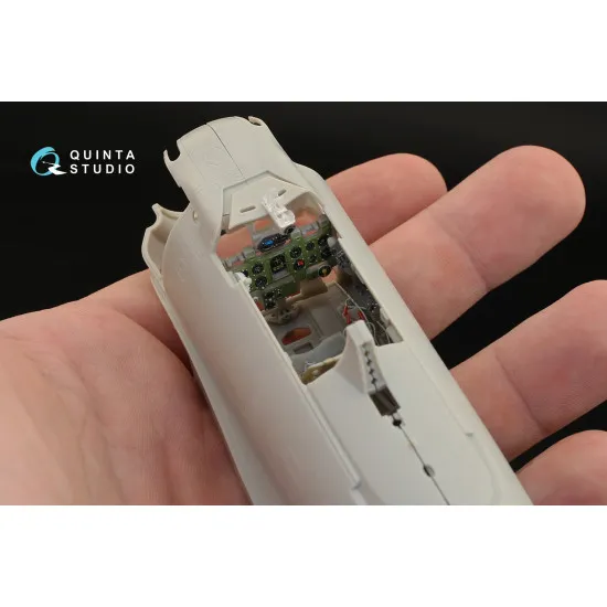 Quinta QD32026 - 1/32 3D Printed Coloured Interior for A6M5 Mitsubishi Tamiya
