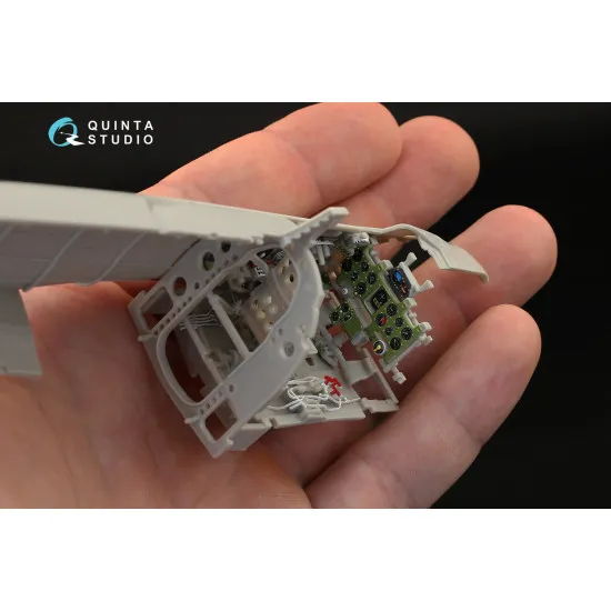 Quinta QD32026 - 1/32 3D Printed Coloured Interior for A6M5 Mitsubishi Tamiya