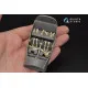 Quinta QD32028 - 1/32 3D-Printed coloured interior for Bf 108 Eduard kit