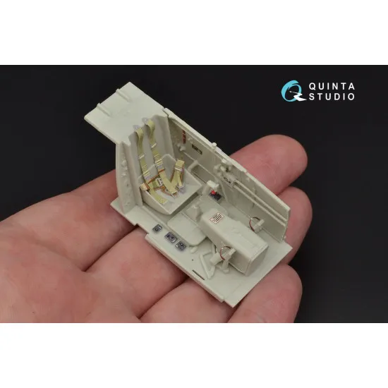 Quinta QD32029 - 1/32 3D-Printed coloured Interior for Bf 109G-6 Revell kit