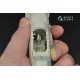 Quinta QD32029 - 1/32 3D-Printed coloured Interior for Bf 109G-6 Revell kit