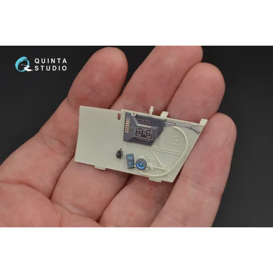 Quinta QD32029 - 1/32 3D-Printed coloured Interior for Bf 109G-6 Revell kit