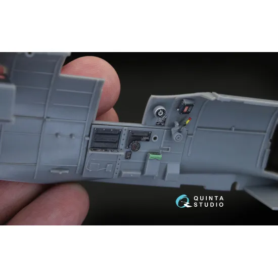 Quinta QD32030 - 1/32 3D-Printed Interior for Spitfire Mk.V (Hobbyboss kit)