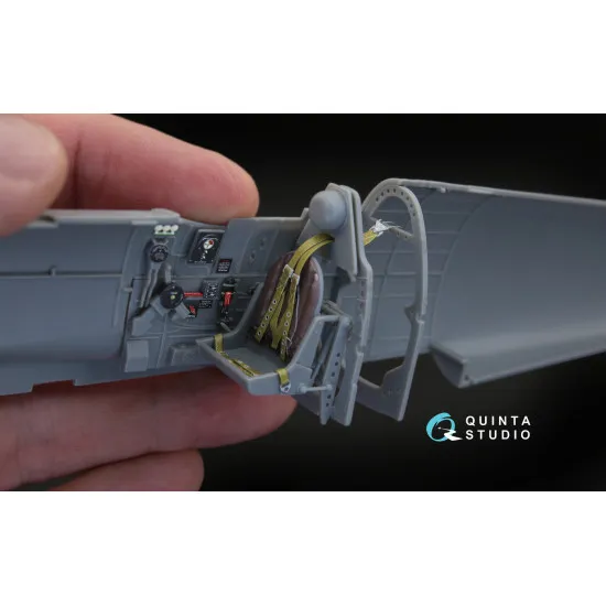 Quinta QD32030 - 1/32 3D-Printed Interior for Spitfire Mk.V (Hobbyboss kit)