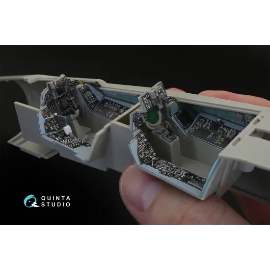 Quinta QD32032 - 1/32 3D-Printed coloured Interior for F-14A Tamiya kit