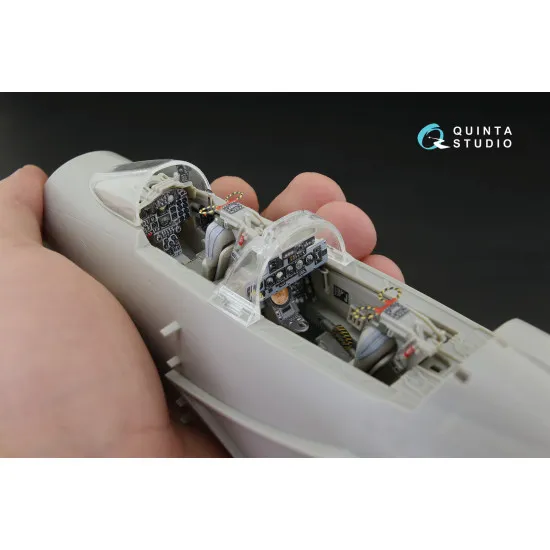 Quinta QD32037 - 1/32 3D Printed and Coloured Interior for F-4J Tamiya Kit