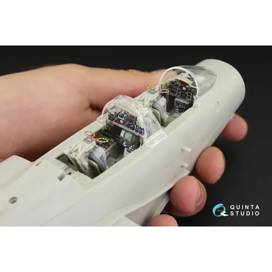 Quinta QD32038 - 1/32 3D-Printed interior for F-4E early/F-4EJ (Tamiya kit) Quinta QD32038 - 1/32 3D-Printed interior for F-4E early/F-4EJ (Tamiya kit)