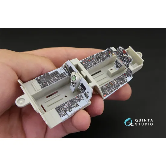 Quinta QD32038 - 1/32 3D-Printed interior for F-4E early/F-4EJ (Tamiya kit) Quinta QD32038 - 1/32 3D-Printed interior for F-4E early/F-4EJ (Tamiya kit)