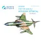 Quinta QD32038 - 1/32 3D-Printed interior for F-4E early/F-4EJ (Tamiya kit) Quinta QD32038 - 1/32 3D-Printed interior for F-4E early/F-4EJ (Tamiya kit)