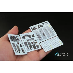 Quinta QD32042 - 1/32 3D-Printed & coloured Interior for F-105G (Trumpeter kit)