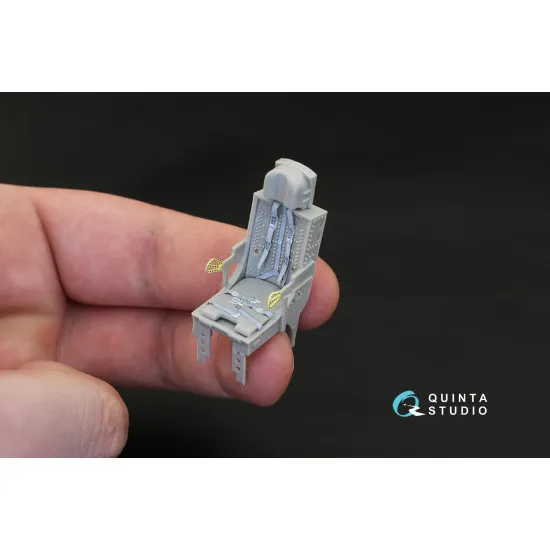 Quinta QD32042 - 1/32 3D-Printed & coloured Interior for F-105G (Trumpeter kit)