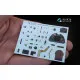 Quinta QD32044 - 1/32 3D Printed & Coloured Interior for Spitfire Mk. IX (Revell)