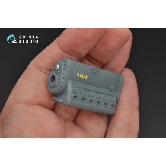 Quinta QD32047 - 1/32 3D-Printed interior for Bf 109E-1 (Eduard kit)