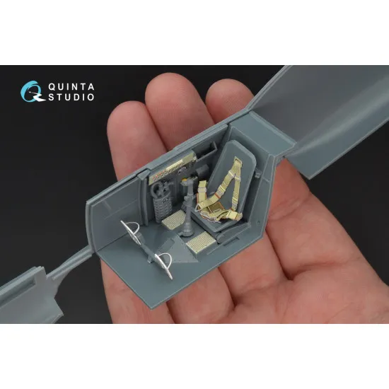Quinta QD32047 - 1/32 3D-Printed interior for Bf 109E-1 (Eduard kit)
