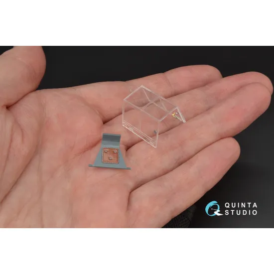 Quinta QD32049 - 1/32 3D-Printed coloured interior for Bf 109E-4 Eduard kit