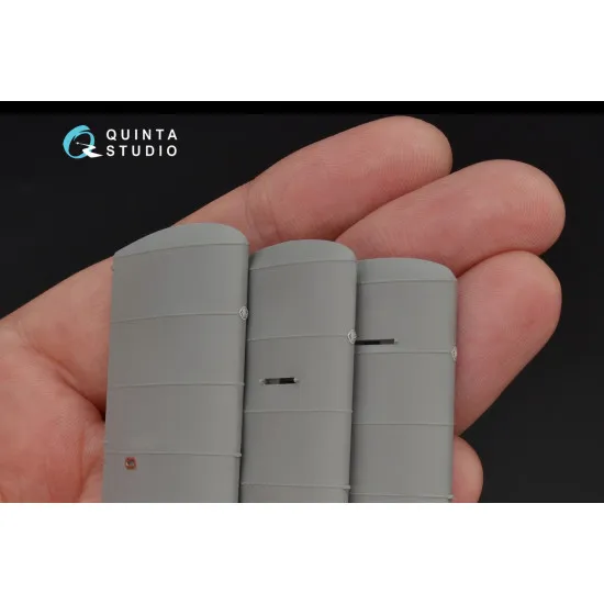 Quinta QD32050 - 1/32 3D-Printed & coloured interior for Fokker Dr.1 (Meng kit)