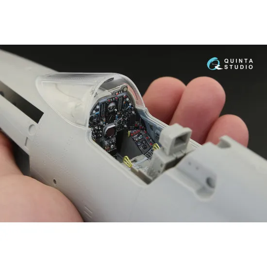 Quinta QD32051 - 1/32 3D-Printed & coloured interior for F-105D (Trumpeter kit)