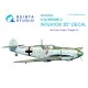 Quinta QD32052 - 1/32 Bf 109E-3 3D-Printed interior (for Cyber-hobby/Dragon kit)