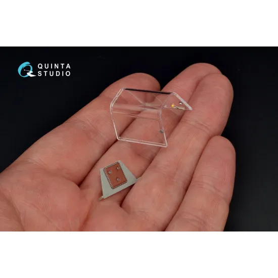 Quinta QD32052 - 1/32 Bf 109E-3 3D-Printed interior (for Cyber-hobby/Dragon kit)