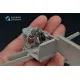 Quinta QD32052 - 1/32 Bf 109E-3 3D-Printed interior (for Cyber-hobby/Dragon kit)