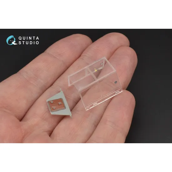 Quinta QD32053 - 1/32 3D-Printed interior for Bf 109E-4 (Cyber-hobby/Dragon kit)