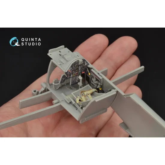 Quinta QD32053 - 1/32 3D-Printed interior for Bf 109E-4 (Cyber-hobby/Dragon kit)