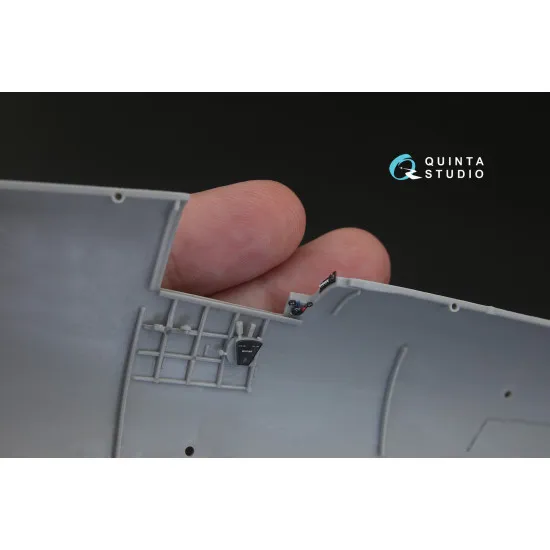 Quinta QD32054 - 1/32 3D-Printed colored interior for F4U-4 Trumpeter kit