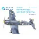 Quinta QD32054 - 1/32 3D-Printed colored interior for F4U-4 Trumpeter kit