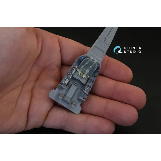 Quinta QD32055 - 1/32 3D-Printed coloured Interior for FW 190A-5 Hasegawa